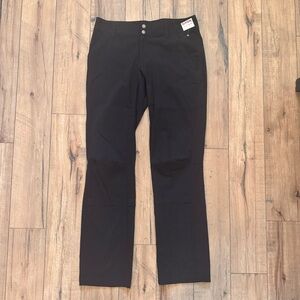 Columbia Women's Black Omni-Shield Straight Leg Travel Hiking or Casual Pants